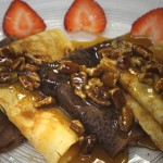 Turtle Crepes for Valentine's Day