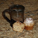 mug & banana bacon maple muffin
