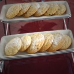 White Chocolate Coconut Mojito Cookies