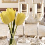 Yello Tulips and Champagne