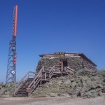 Tip Top House at summit of Mount Washington