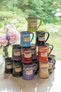 Coffee mugs from Deneen Pottery
