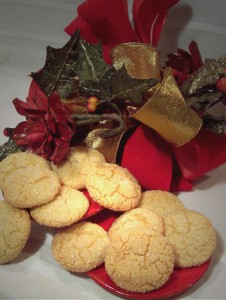 Candied Lemon Ginger Cookies