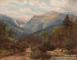 Painting of White Mountains by Sylvester Hodgdon