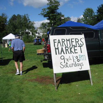 sign for farmers market jackson NH